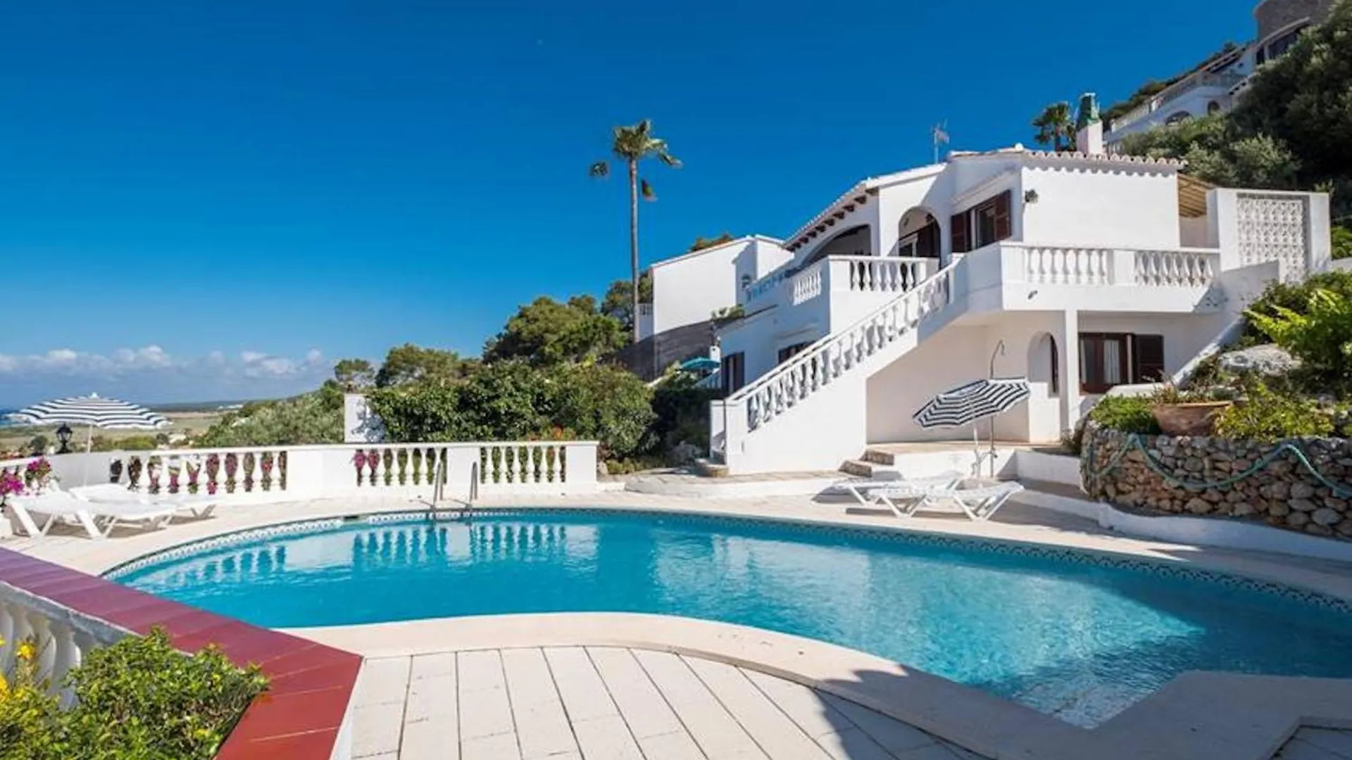 Great Son Bou Villa Casa Lucia 3 Bedroom Family Villa Large Spacious Pool Area Sea Views